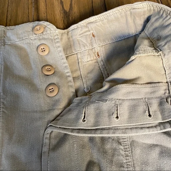 FLASH SALE! Free People high rise utility denim skirt - Picture 7 of 8